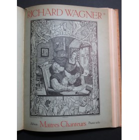 WAGNER Richard Tristan und Isolde L'Or du Rhin Siegfried Piano 1914