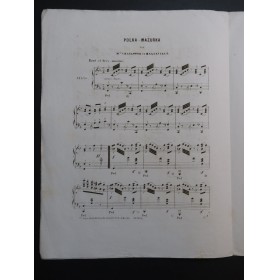 DE MALLEVILLE Charlotte Souvenirs de Trye-Chateau Piano ca1852