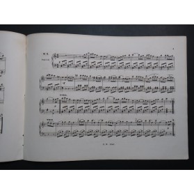 MARX Henri Le Beau Dunois Quadrille Piano ca1870