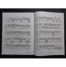 THALBERG S. Douze Etudes op 26 1ère Suite Piano ca1838
