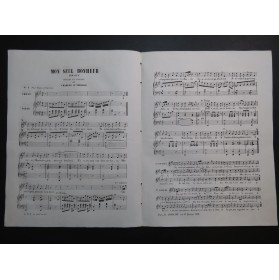 D'AMBOISE Charles Mon seul Bonheur Chant Piano ca1850