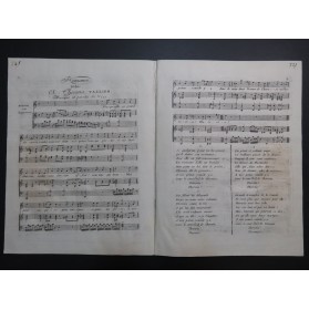 Romance dédiée à Theresia Tallien Chant Piano ca1830