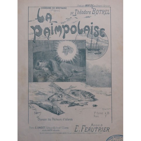 FEAUTRIER E. La Paimpolaise Chant Piano