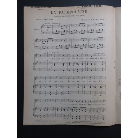 FEAUTRIER E. La Paimpolaise Chant Piano