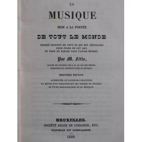 FÉTIS François-Joseph La...