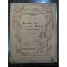 JULY F. La Descente dans l'Abîme Orchestre cinéma 1926