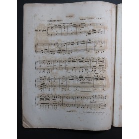 SCHUMANN Robert Grand Duo No 1 op 41 Piano 4 mains ca1862