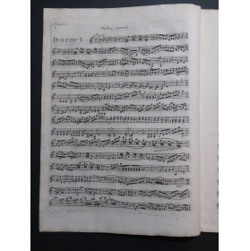 SCHWARTZBACH Antoine François Joseph Six Duos op 5 2e Violon ca1790