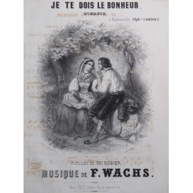 WACHS Frédéric Je te dois...