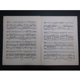 MOREAU Léon Mon Rêve Chant Piano