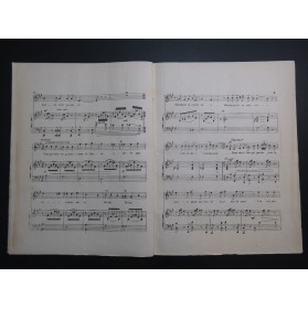 THIBAUD Alphonse Chanson de Barberine Chant Piano