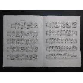 THALBERG S. Douze Etudes op 26 2ème Suite Piano ca1838