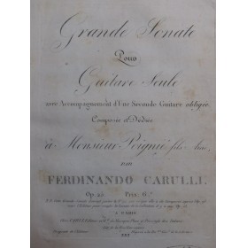 CARULLI Ferdinando Grande...