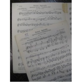 DE TAEYE Alex. Scène Agreste Flute Piano 1950