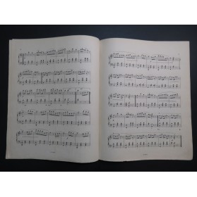 DESSAUX Louis Panier Fleuri Piano ca1885