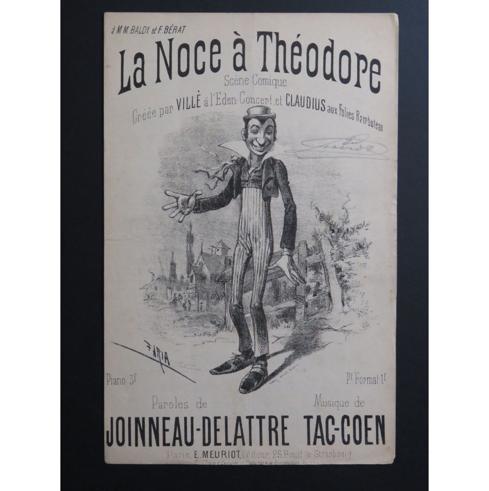 La Noce à Théodore Tac-Coen Chant XIXe