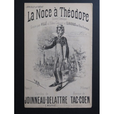 La Noce à Théodore Tac-Coen Chant XIXe