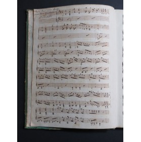 Recueil de Pièces Manuscrites pour Guitare Flûte 2 Guitares ca1815