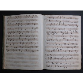 Recueil de Pièces Manuscrites pour Guitare Flûte 2 Guitares ca1815