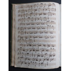 Recueil de Pièces Manuscrites pour Guitare Flûte 2 Guitares ca1815