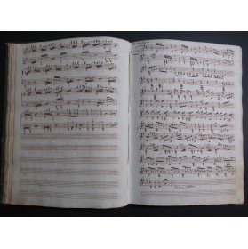 Recueil de Pièces Manuscrites pour Guitare Flûte 2 Guitares ca1815