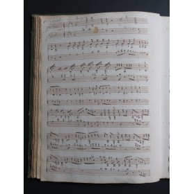 Recueil de Pièces Manuscrites pour Guitare Flûte 2 Guitares ca1815