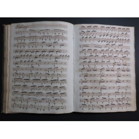Recueil de Pièces Manuscrites pour Guitare Flûte 2 Guitares ca1815