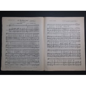 FALL Richard O Katharina ! Chant Piano 1924