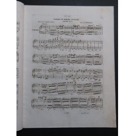 CHOPIN Frédéric Scherzo et Marche Funèbre Piano 4 mains ca1850