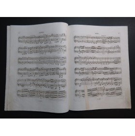 CHOPIN Frédéric Scherzo et Marche Funèbre Piano 4 mains ca1850