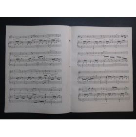 MASSENET Jules A Colombine Chant Piano ca1890