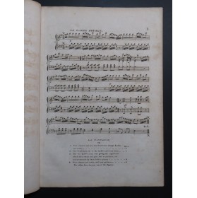 CRAWFORD Les Cuirassiers Quadrille Danse Piano ca1830