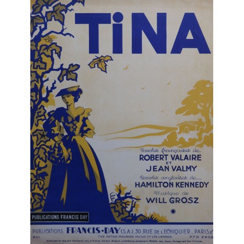 GROSZ Will Tina Chant Piano 1934