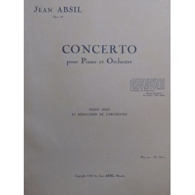 ABSIL Jean Concerto op 30 2...
