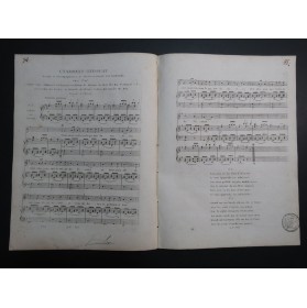 DOMNICH Heinrich Charmant Ruisseau Chant Piano ou Harpe ca1810