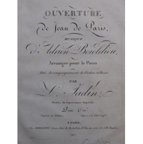 JADIN Louis Ouverture de...