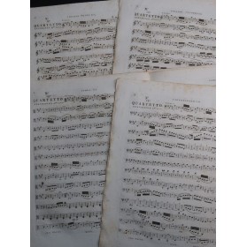 BEETHOVEN Quatuors Concertants tiré Sonates op 2 Violons Alto Violoncelle ca1820