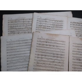 BEETHOVEN Quatuors Concertants tiré Sonates op 2 Violons Alto Violoncelle ca1820