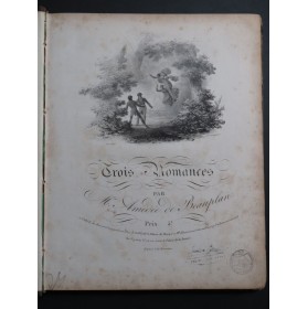 DE BEAUPLAN Amédée Romances 67 Pièces Chant Piano ca1840