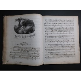 DE BEAUPLAN Amédée Romances 67 Pièces Chant Piano ca1840