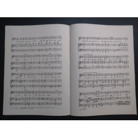 SULLIVAN Arthur The Lost Chord Chant Piano XIXe siècle