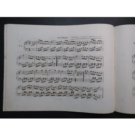 DESGRANGES Emile The Celebrated Lancer's Quadrilles Danse Piano ca1856