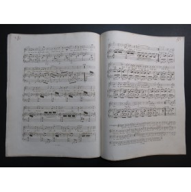 DE GLIMES Jules Myrtha Chant Piano ca1840