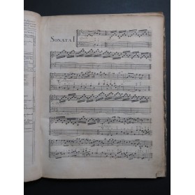 CORELLI Arcangelo Sonates op 5 Violon Basse continue ca1750
