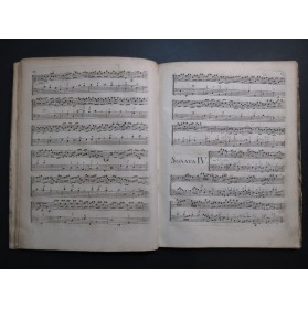 CORELLI Arcangelo Sonates op 5 Violon Basse continue ca1750