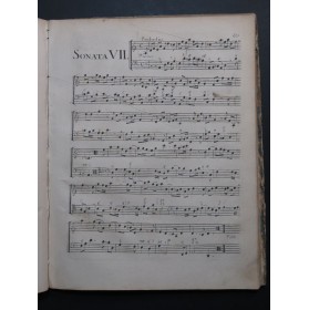 CORELLI Arcangelo Sonates op 5 Violon Basse continue ca1750