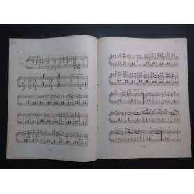 BURGMÜLLER Frédéric Grande Valse Brillante Juif Errant Piano ca1860