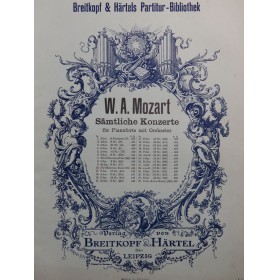 MOZART W. A. Concerto No 10...