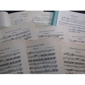 MOZART W. A. Concerto No 10 en Mi b 2 Pianos Orchestre