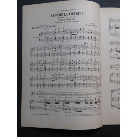 GANNE Louis Le Père La Victoire Chant Piano